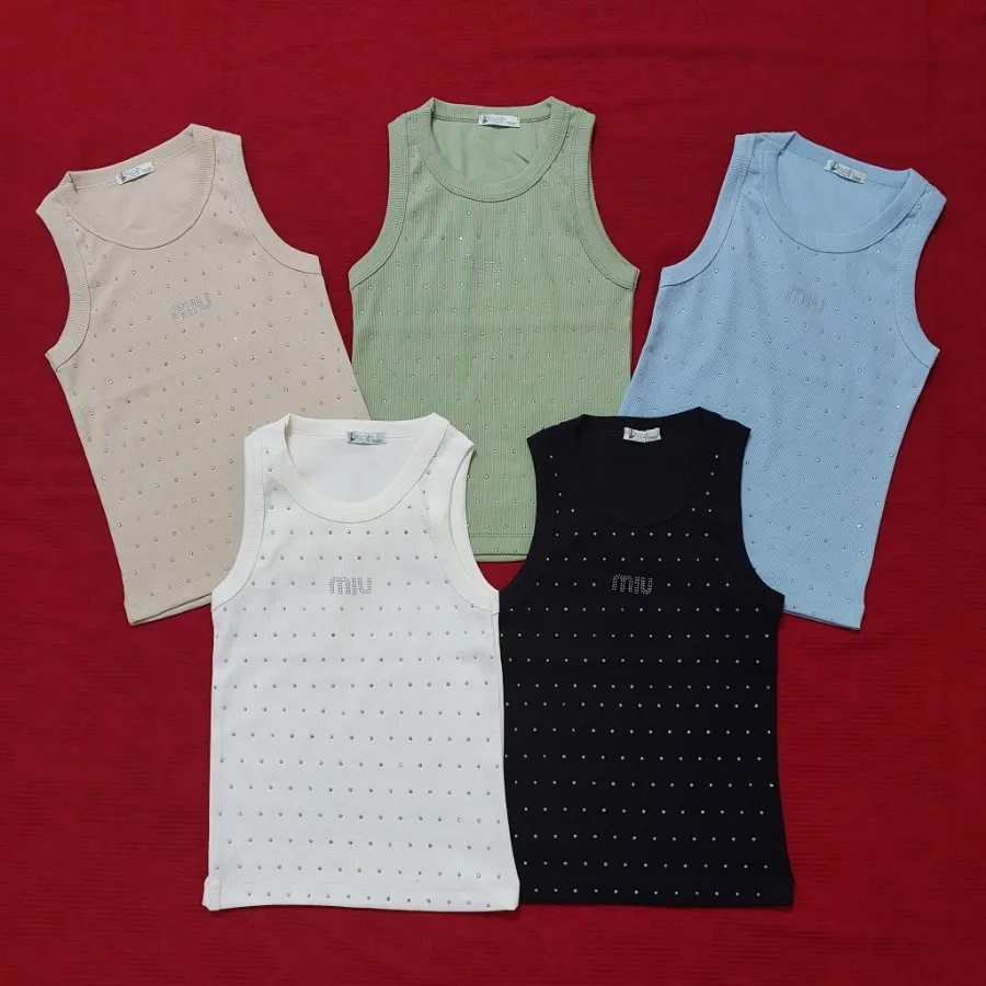 تاپ کبریتی نگین دار
گرین