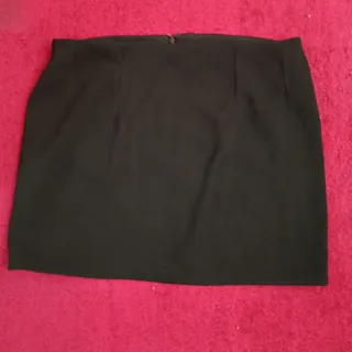 دامن کوتاه مشکی ساده