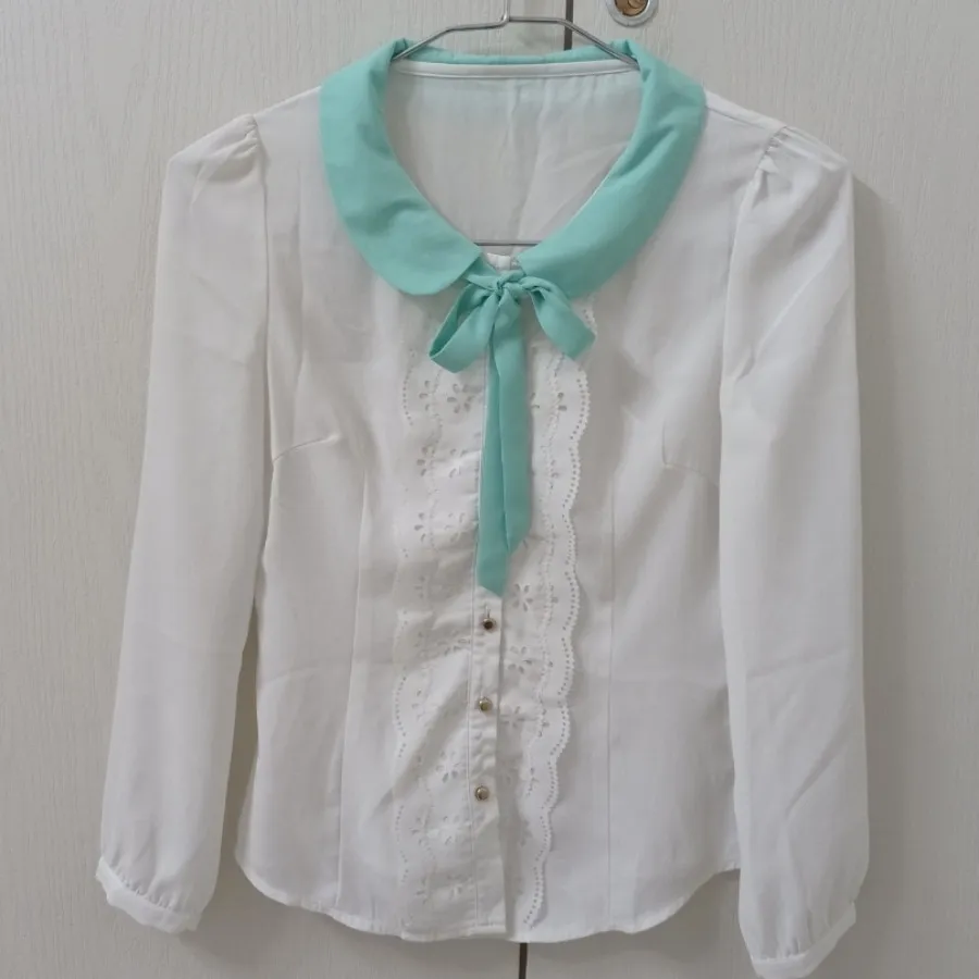 شومیز حریر سفید