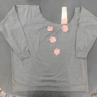 بلوز یقه یکطرفه سایزبزرگ