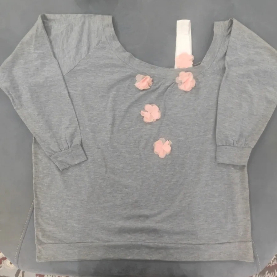 بلوز یقه یکطرفه سایزبزرگ