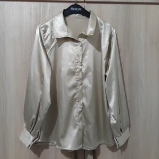 شومیز ساتن نباتی