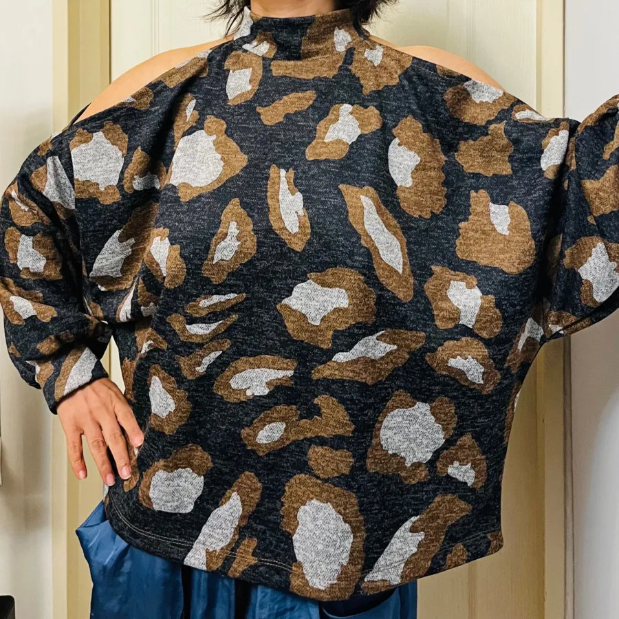 شومیز پلنگی پاییزه