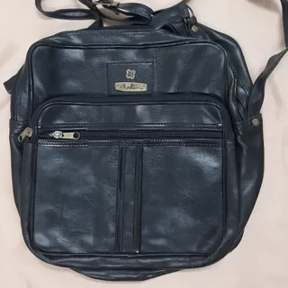 کیف طرح چرم مربعی