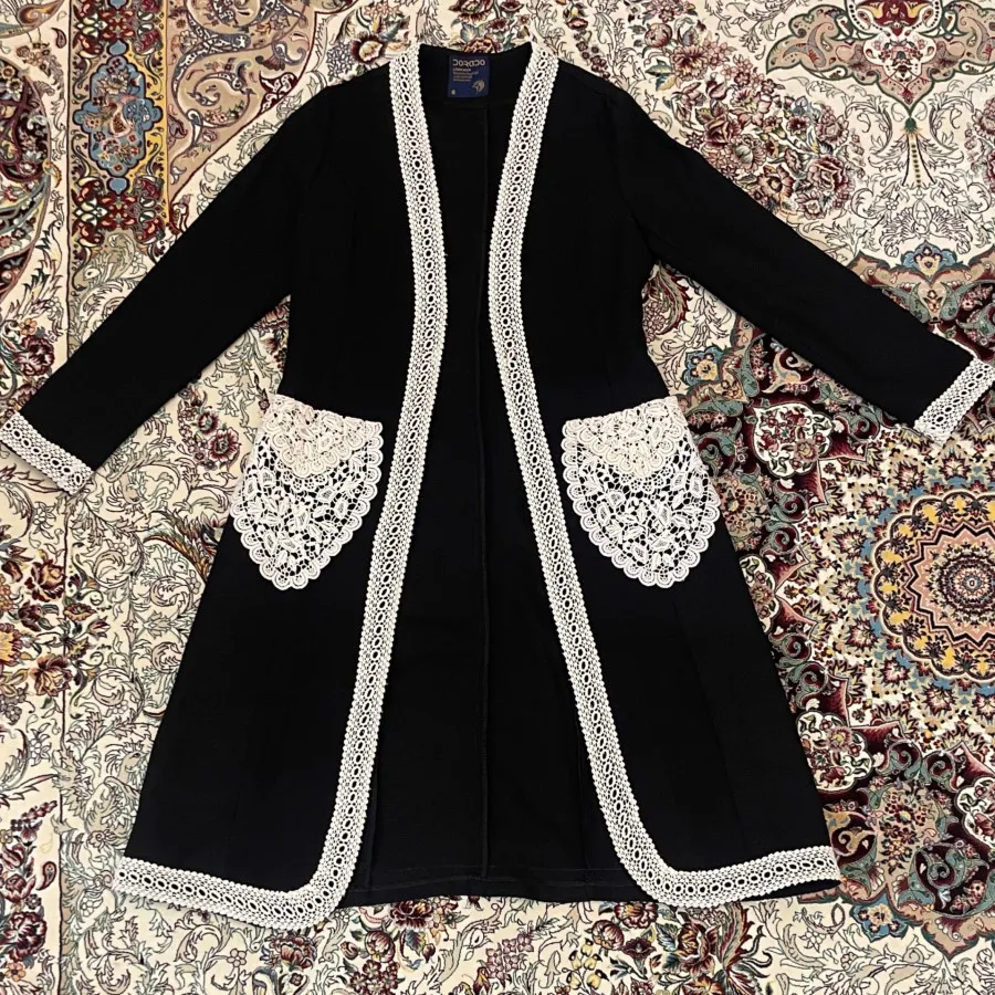 مانتو سنتی مشکی