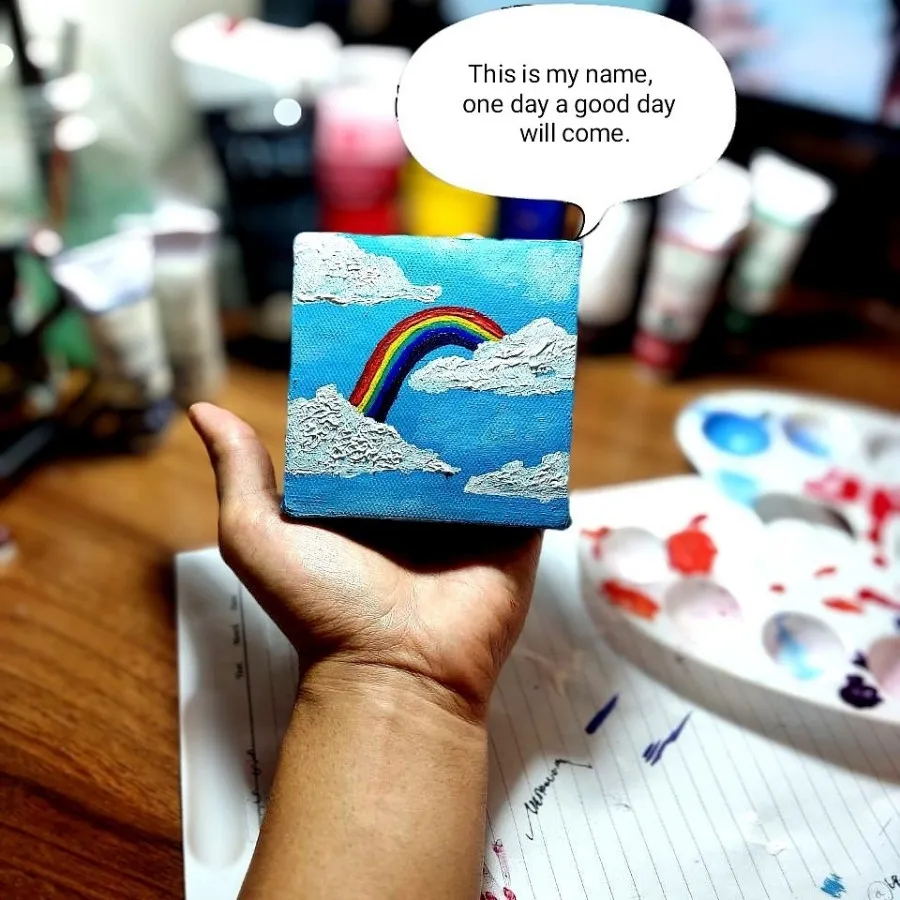 تابلو رنگ روغن و اکریلیک