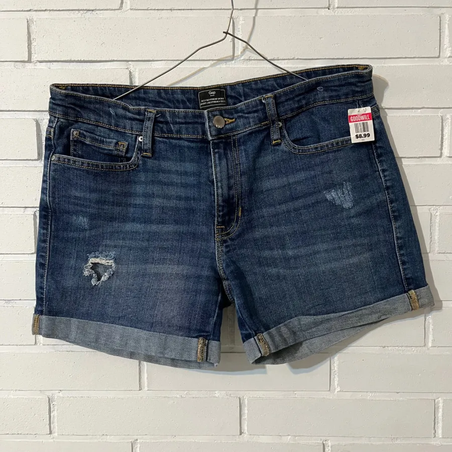 شلوارک جین برند GAP