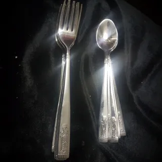 قاشق مربا  چنگال میوه