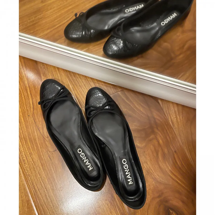 کفش عروسکی منگو مشکی