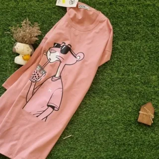 تیشرت پلنگ صورتی