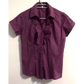 شومیز بنفش زیبا