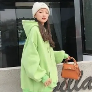 هودی سبز فسفری ترند خارجی