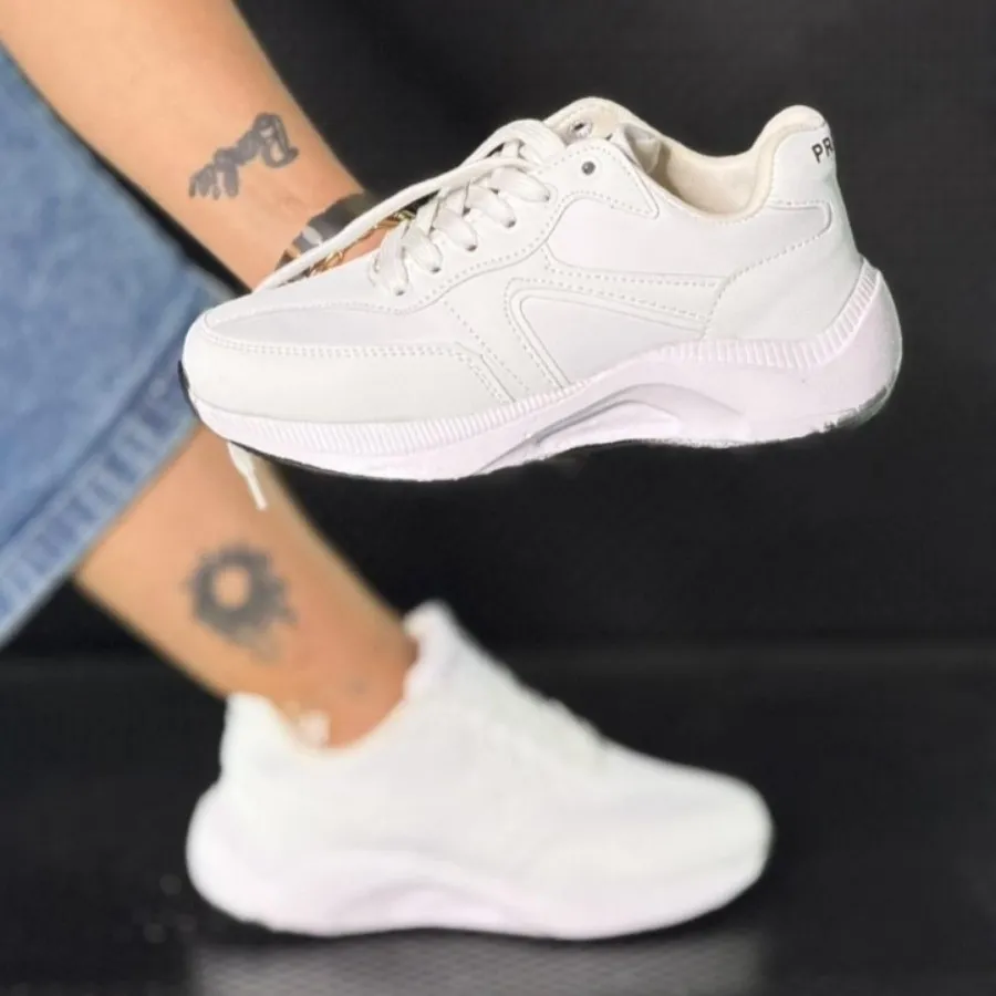 کفش کتانی پردا سفید