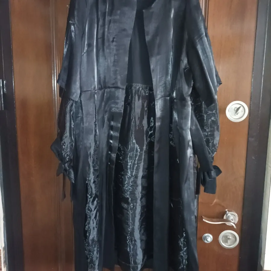 مانتو ترکیب تور و حریر