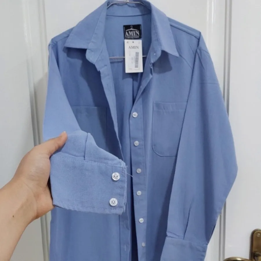 شومیز نخی آبی