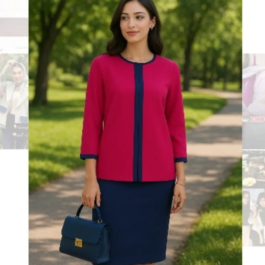 ست شومیز دامن ترک