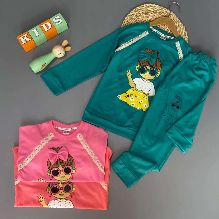 بلوز شلوار دخترانه