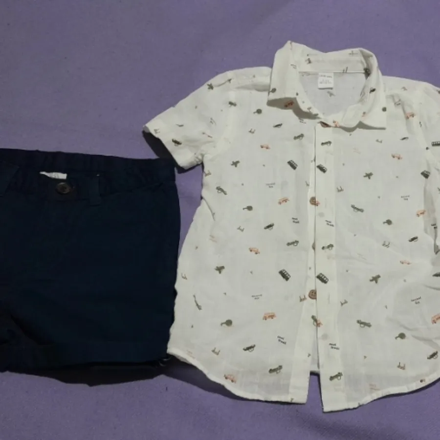 بلوز پسرانه و شلوارک