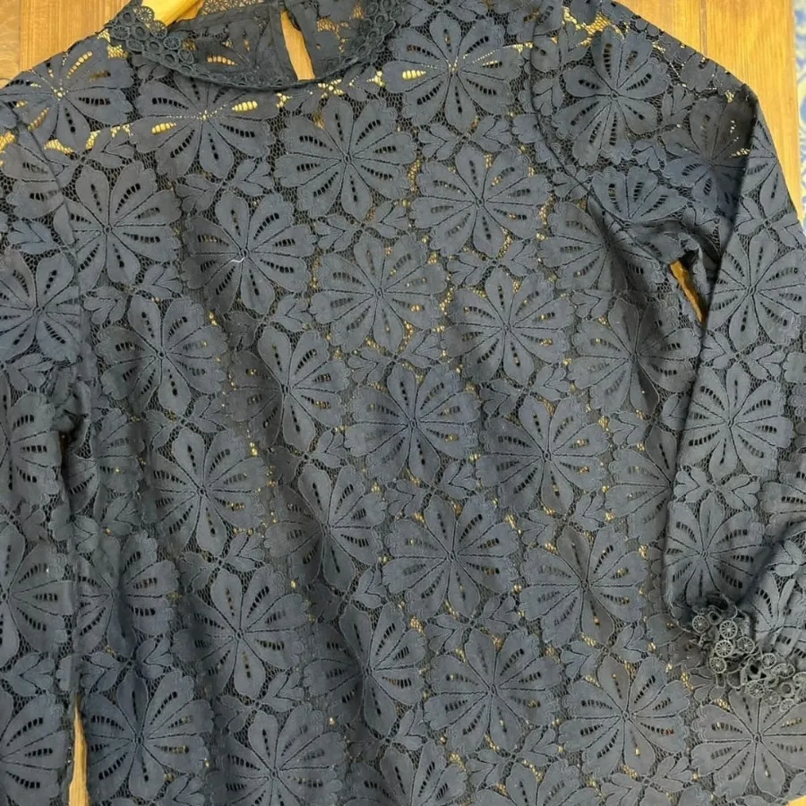 بلوز گیپور مش