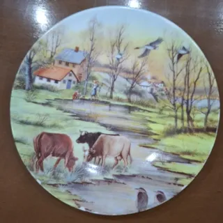 بشقاب ملامین  مزرعه