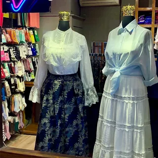 ست شومیز و دامن