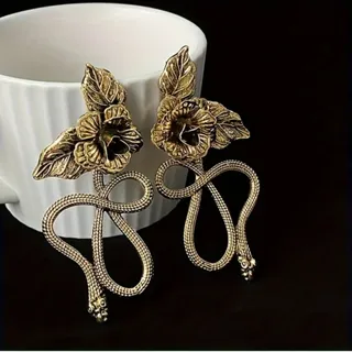 گوشواره رز برنز