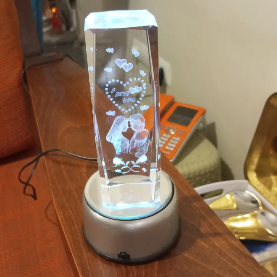 چراغ متحرک عروس و داماد