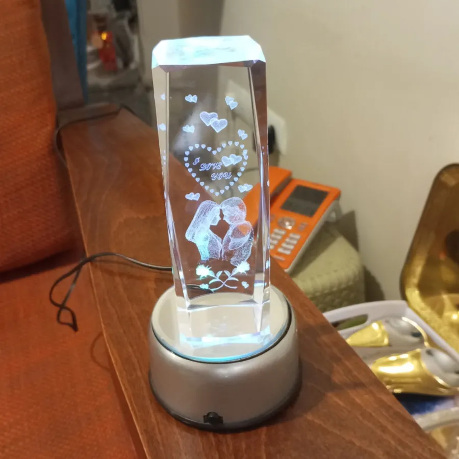 چراغ متحرک عروس و داماد