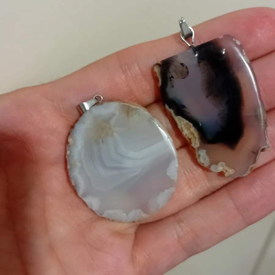 آویز عقیق سلیمانی