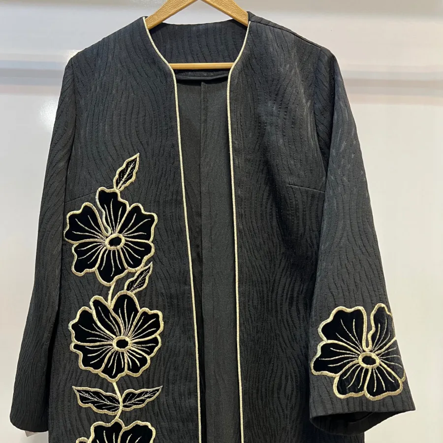 مانتو ژاکارد گلدوزی شده