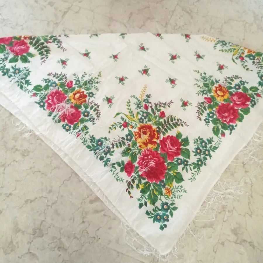 روسری ترکمن ریشه ابریشم