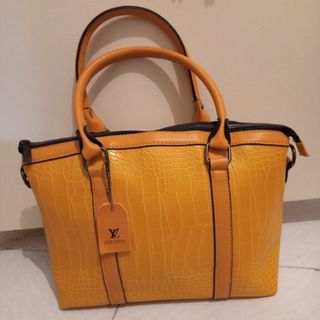 کیف طرح سنگی نوی نو زرد