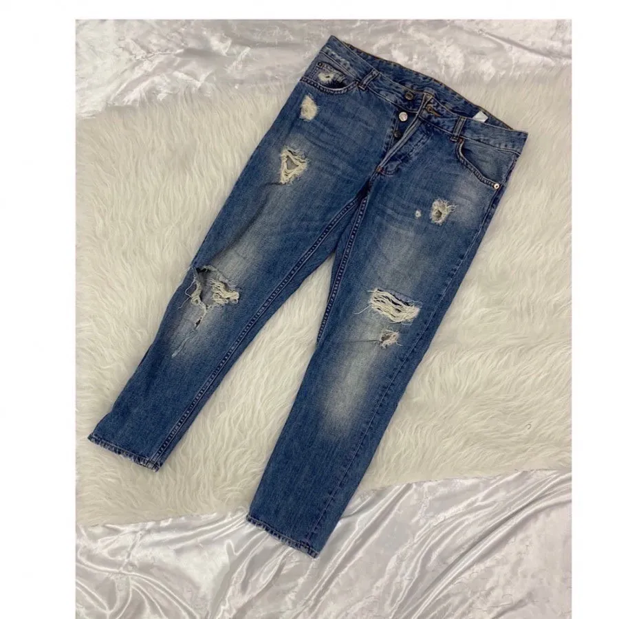 شلوار جین مام فیت