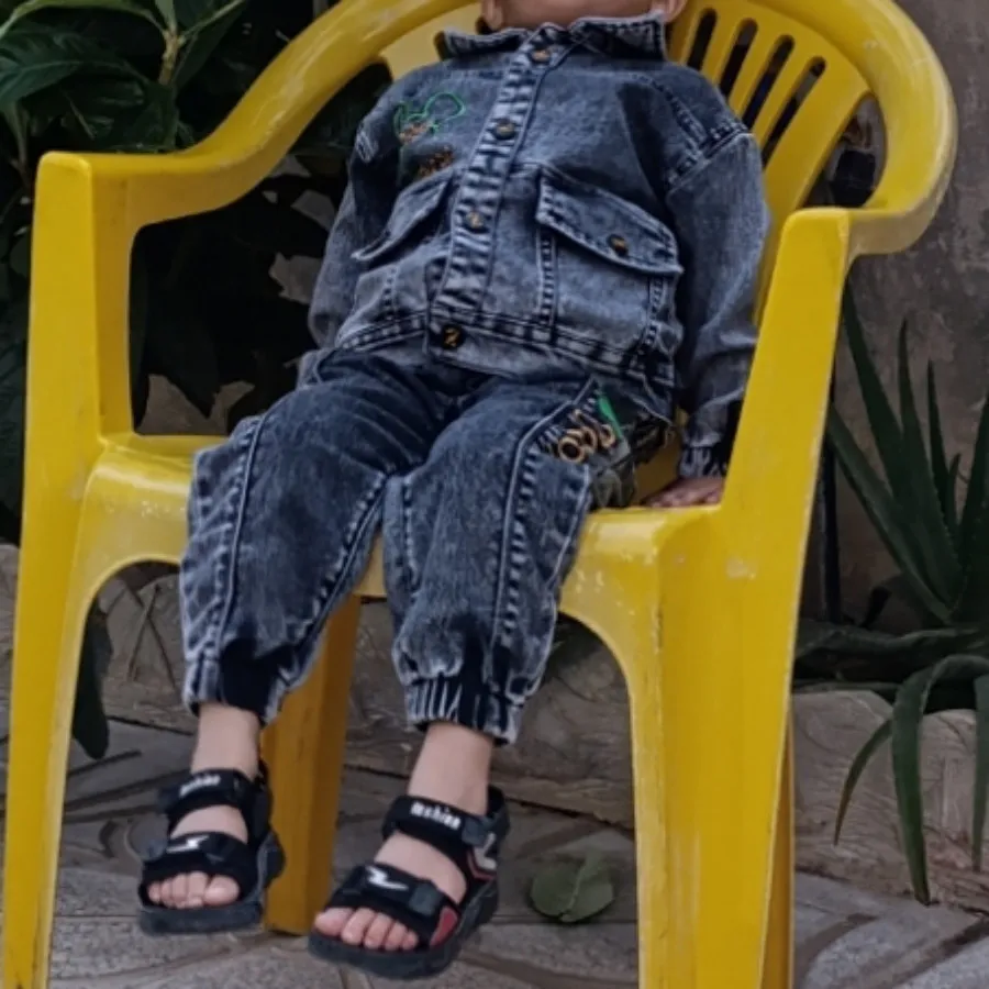 کت و شلوارجین شیک بچگانه