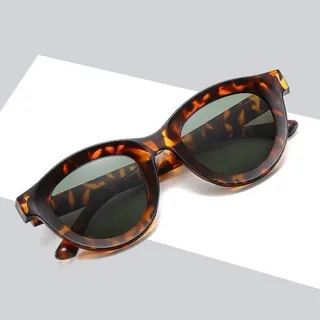 عینک دودی فریم مات