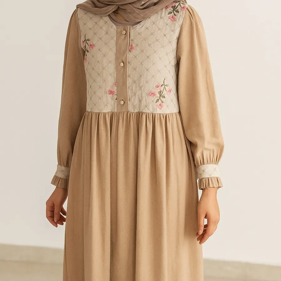 پیراهن عبایی پاییزه