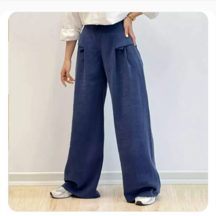 شلوار بگ سورمه ای