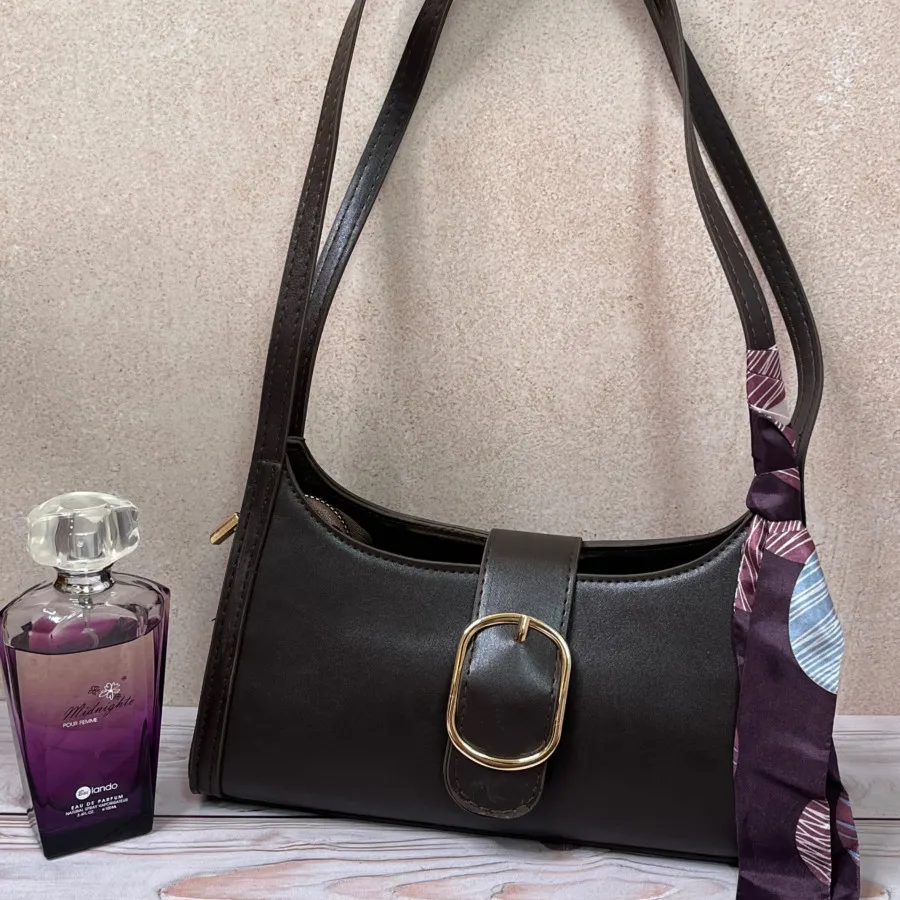 کیف قهوه ای مجلسی