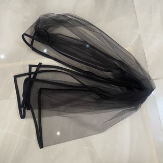 شال توری مشکی