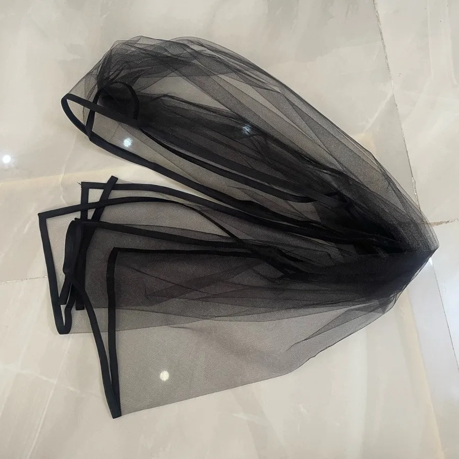 شال توری مشکی