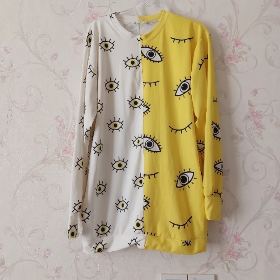 بلوز چشمی زرد