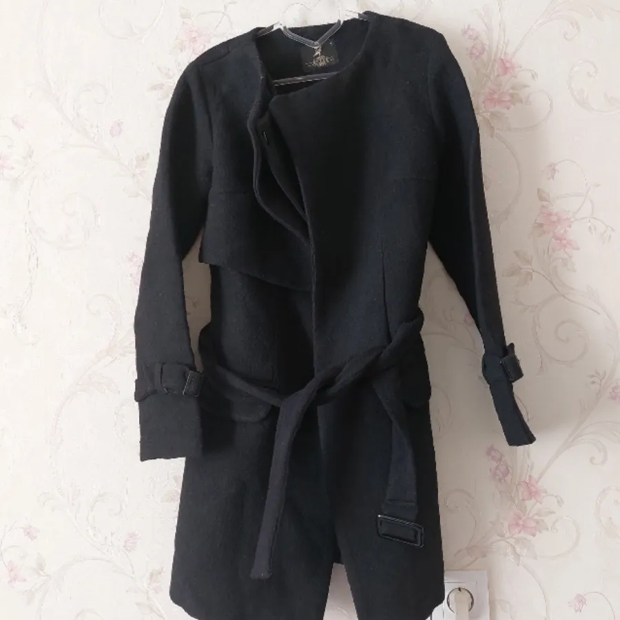 پالتو فوتر ضخیم مشکی