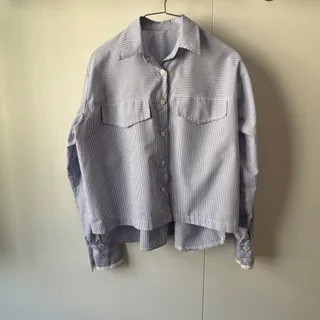 شومیز کراپ راه راه