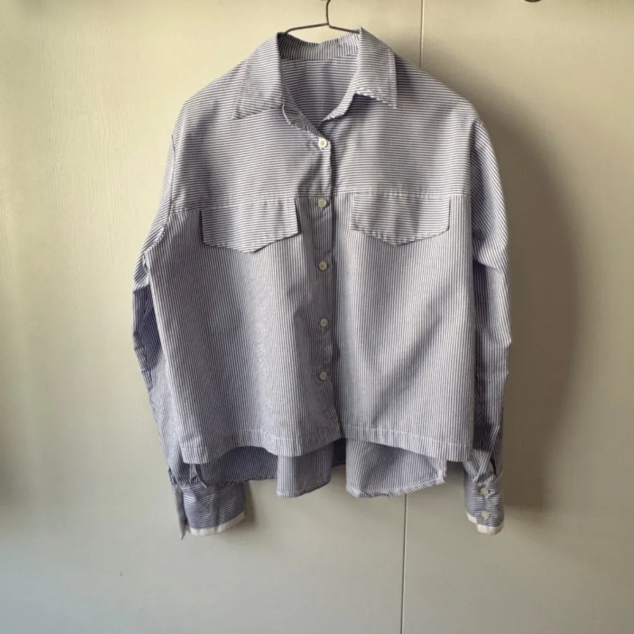 شومیز کراپ راه راه