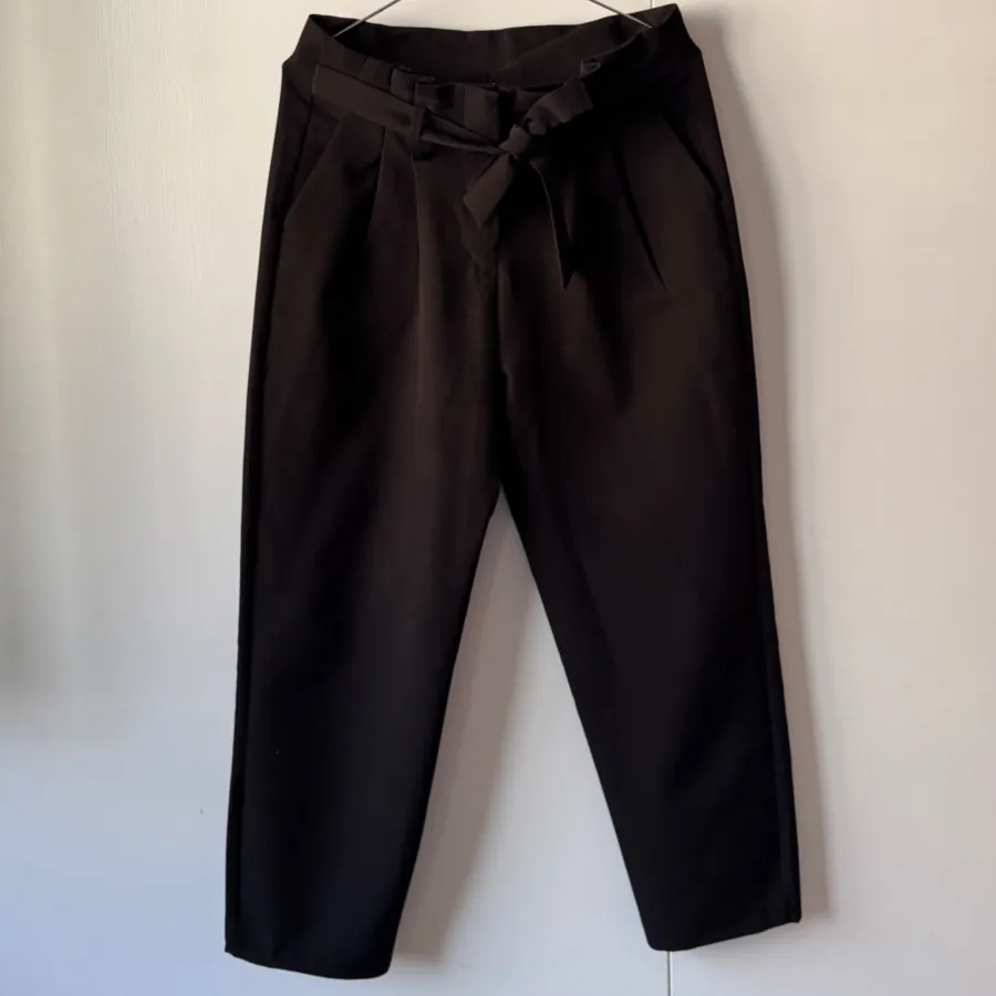 شلوار کرپ زنانه کمرگره