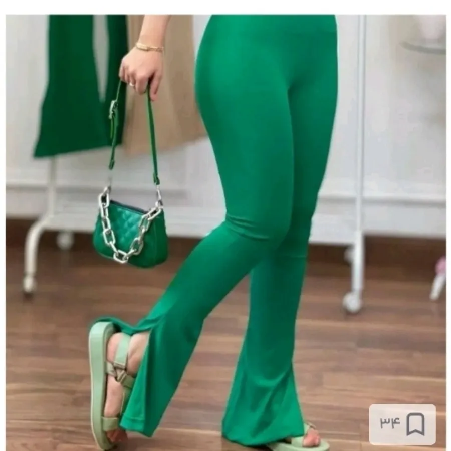 شلوار دمپا بغل چاک