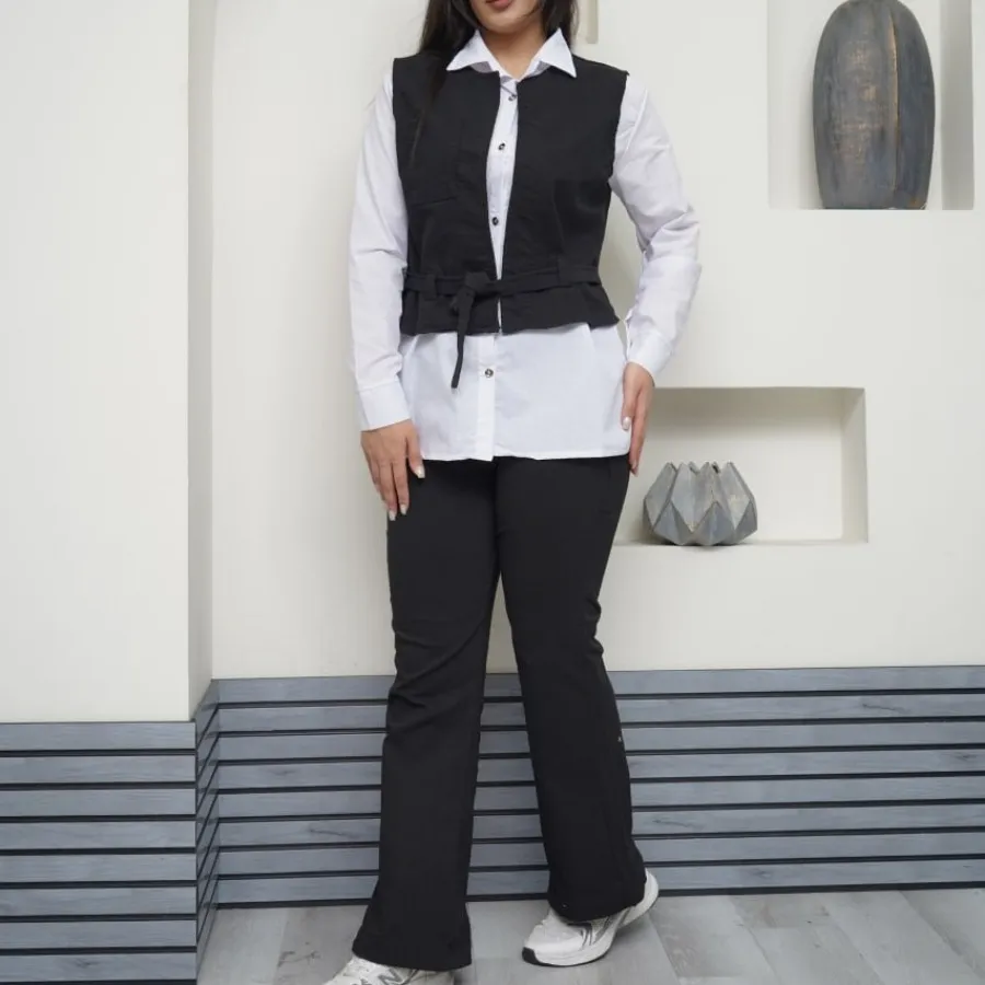 شومیز جلیقه شلوار