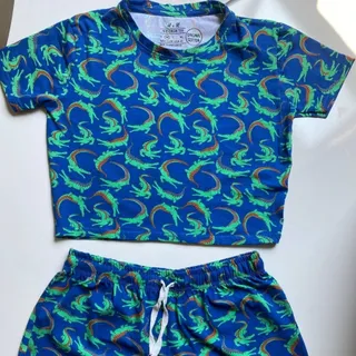 کراپ شورتک h&m