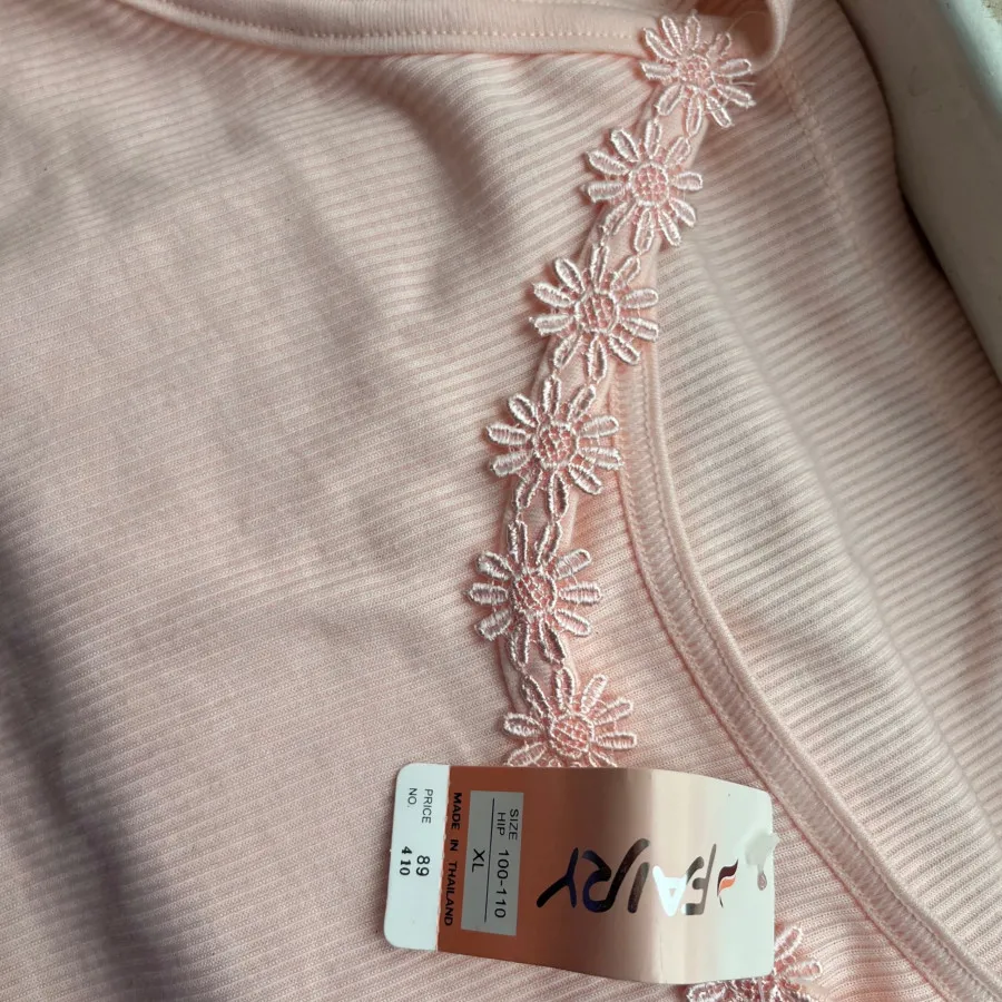 تاپ بندی صورتی گلدار