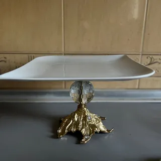 ظرف شیرینی پایه دار